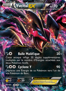 Yveltal EX 79/146 — Pokémon XY (XY)