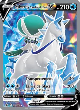 Sylveroy Cavalier du Froid V 163/233 — Pokémon Règne de Glace (CRE)