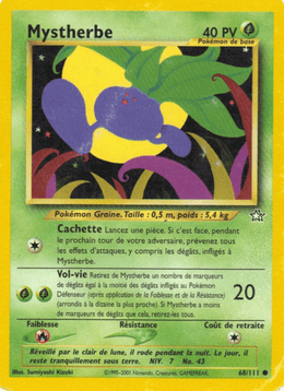 Mystherbe 68/111 Pokémon Neo Genesis (N1)
