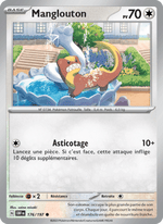 Manglouton 176/230 Pokémon Flammes Obsidiennes (EV03)