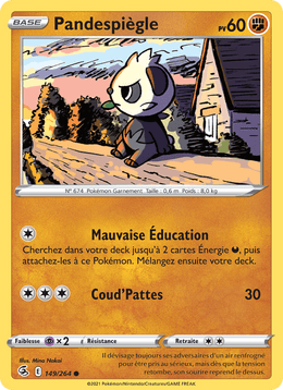 Pandespiègle 149/284 Pokémon Poing de Fusion (FST)