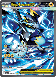 Méga-Zeraora-ex 114/120 Pokémon Nuit Noire (ME05)