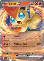 Victini-ex 142/PROMO — Pokémon Promo Écarlate et Violet (SVP)
