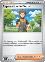 Exploration de Pierre 146/190 Pokémon Aventures Ensemble (EV09)