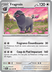 Fragroin 183/230 Pokémon Flammes Obsidiennes (EV03)