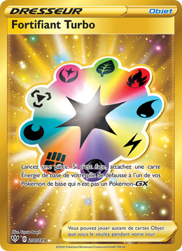 Fortifiant Turbo 200/201 Pokémon Ténèbres Embrasées