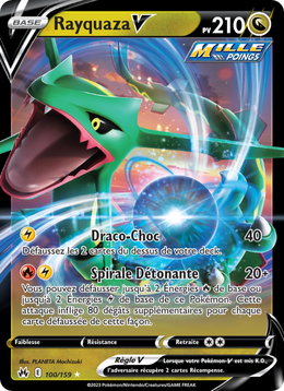 Rayquaza V 100/230 — Pokémon Zénith Suprême (CRZ)