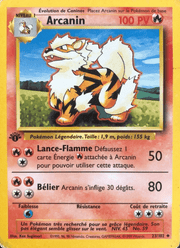 Arcanin 23/102 Pokémon Set de Base (BS)