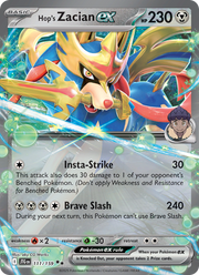 Zacian-ex de Nabil 111/190 — Pokémon Aventures Ensemble (EV09)