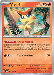 Victini 021/252 Pokémon Étincelles Déferlantes (EV08)