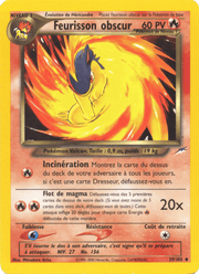 Feurisson obscur 39/113 Pokémon Neo Destiny (N4)