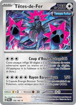 Têtes-de-Fer 158/266 Pokémon Faille Paradoxe (EV04)