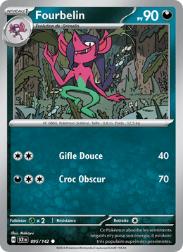 Fourbelin 095/175 Pokémon Couronne Stellaire (EV07)