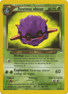 Foretress obscur 35/113 Pokémon Neo Destiny (N4)