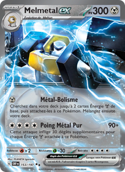 Melmetal-ex - Melmetal ex - Flammes Obsidiennes 153