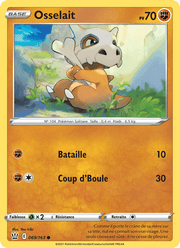 Osselait 69/183 Pokémon Styles de combat (BST)