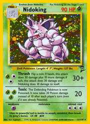 Nidoking 11/130 Pokémon Base Set 2 (B2)