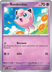 Rondoudou 083/279 Pokémon Évolutions à Paldea (EV02)
