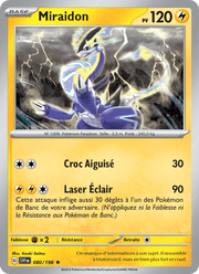Miraidon 080/258 Pokémon Écarlate et Violet (EV01)
