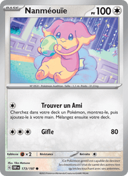 Nanméouïe 173/230 Pokémon Flammes Obsidiennes (EV03)