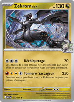 Zekrom de N 155/295 Pokémon Héros Transcendants (ME2.5)