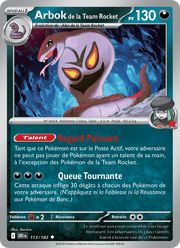 Arbok de la Team Rocket 113/244 Pokémon Rivalités Destinées (EV10)
