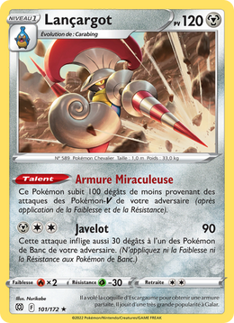 Lançargot 101/216 Pokémon Stars Étincelantes