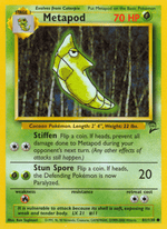 Metapod 81/130 Pokémon Base Set 2 (B2)