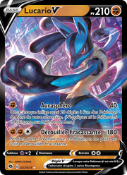 Lucario V 27/80 Pokémon La Voie du Maître