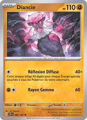 Diancie 086/175 Pokémon Couronne Stellaire (EV07)