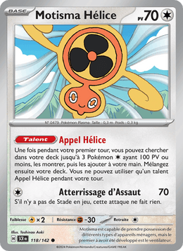 Motisma Hélice 118/175 Pokémon Couronne Stellaire (EV07)