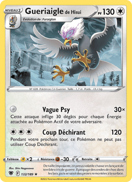 Gueriaigle de Hisui 132/216 Pokémon Astres Radieux (ASR)