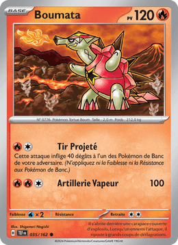 Boumata 035/218 Pokémon Forces Temporelles (EV05)