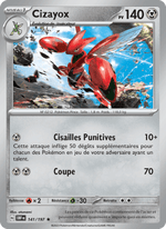 Cizayox 141/230 Pokémon Flammes Obsidiennes (EV03)