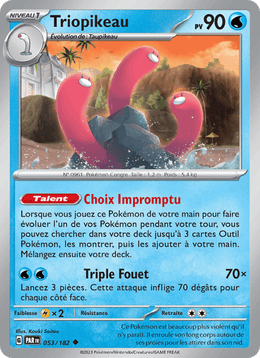 Triopikeau 053/266 Pokémon Faille Paradoxe (EV04)