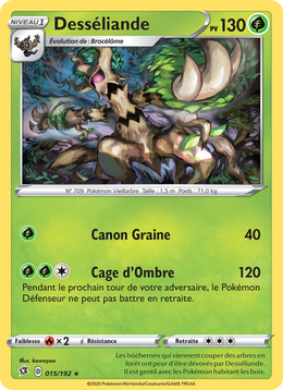 Desséliande 15/209 Pokémon Clash des Rebelles