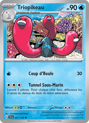 Triopikeau 057/258 Pokémon Écarlate et Violet (EV01)