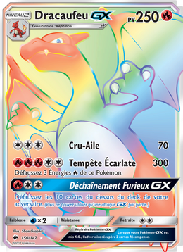 Dracaufeu GX 150/169 — Pokémon Ombres Ardentes (BUS)