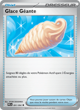 Glace Géante 091/130 Pokémon Flammes Fantasmagoriques (ME02)