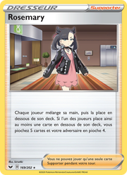 Rosemary 169/216 Pokémon Épée et Bouclier