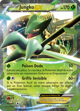 Jungko EX 7/101 — Pokémon Origines Antiques (AOR)