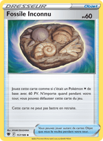 Fossile Inconnu 157/216 Pokémon Astres Radieux (ASR)