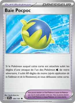 Baie Pocpoc 184/252 Pokémon Étincelles Déferlantes (EV08)