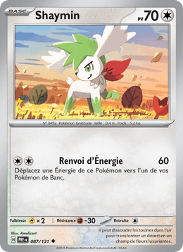 Shaymin 087/180 Pokémon Évolutions Prismatiques (EV8.5)