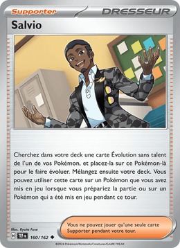 Salvio 160/218 Pokémon Forces Temporelles (EV05)