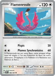 Flamenroule 185/230 Pokémon Flammes Obsidiennes (EV03)