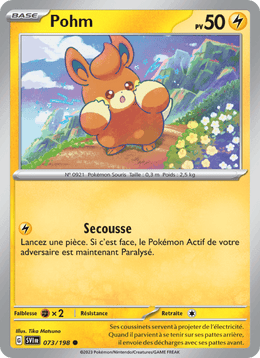 Pohm 073/258 Pokémon Écarlate et Violet (EV01)