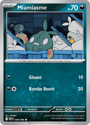 Miamiasme 059/173 Pokémon Flamme Blanche (WHT)