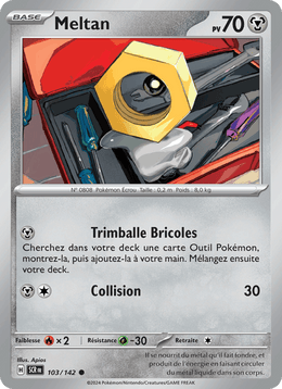 Meltan 103/175 Pokémon Couronne Stellaire (EV07)