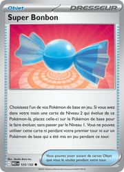 Super Bonbon 125/188 Pokémon Méga-Évolution (ME01)